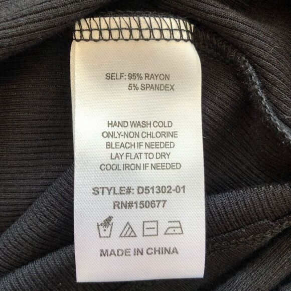 One One Six Ruched Neck Sleeve Short Dress Sz Lg - Picture 10 of 11